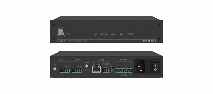 Усилитель мощности Kramer Electronics PA-240Z Усилитель мощности Kramer Electronics PA-240Z