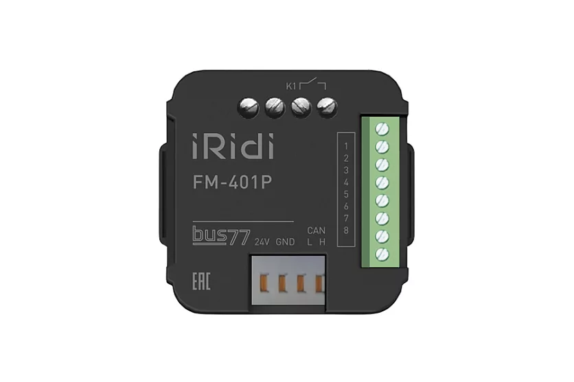 Малогабаритный модуль ввода-вывода iRidi FM-401P Малогабаритный модуль ввода-вывода iRidi FM-401P