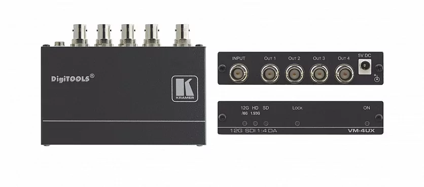 Усилитель-распределитель Kramer Electronics VM-4UX Усилитель-распределитель Kramer Electronics VM-4UX