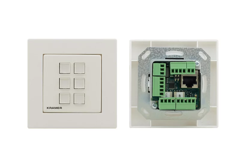 Панель управления универсальная Kramer Electronics RC-306/EU-80/86(W) - 84 000 руб. Панель управления универсальная Kramer Electronics RC-306/EU-80/86(W) - 84 000 руб.