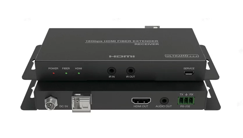 Приемник оптоволоконный 4K60 HDMI Digibird DB-TRN-OPT-U4KHDMI-DS-RX Приемник оптоволоконный 4K60 HDMI Digibird DB-TRN-OPT-U4KHDMI-DS-RX