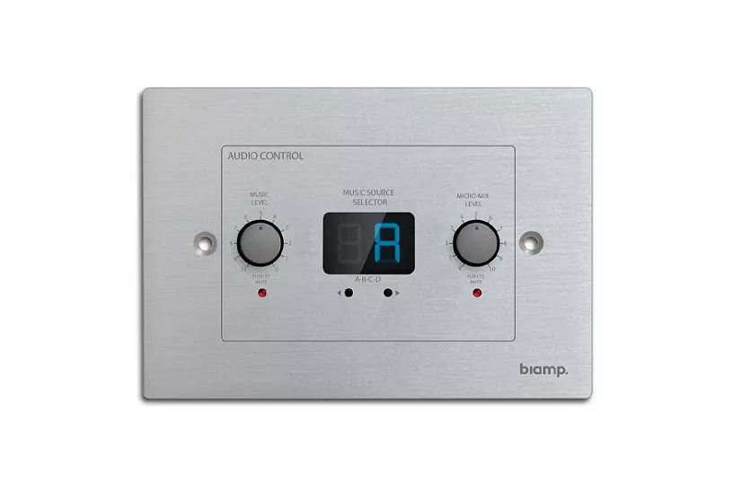 Настенная панель управления Biamp ZONE4R Настенная панель управления Biamp ZONE4R