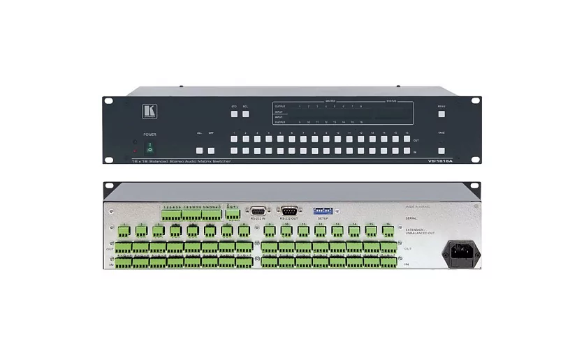 Матричный коммутатор Kramer Electronics VS-1616A Матричный коммутатор Kramer Electronics VS-1616A
