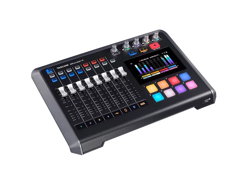 Аудиоинтерфейс USB Tascam Mixcast 4 Аудиоинтерфейс USB Tascam Mixcast 4