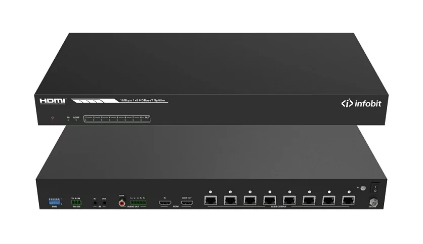 Усилитель - распределитель Infobit iSwitch 108H150 Усилитель - распределитель Infobit iSwitch 108H150