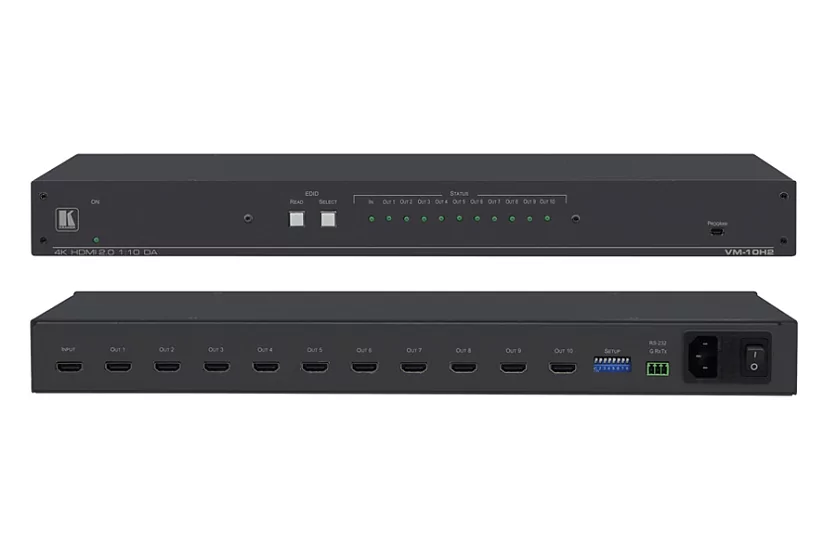 Усилитель-распределитель Kramer Electronics VM-10H2 Усилитель-распределитель Kramer Electronics VM-10H2