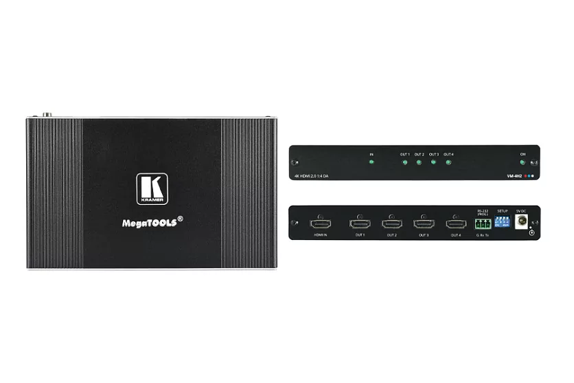 Усилитель-распределитель Kramer Electronics VM-4H2 Усилитель-распределитель Kramer Electronics VM-4H2