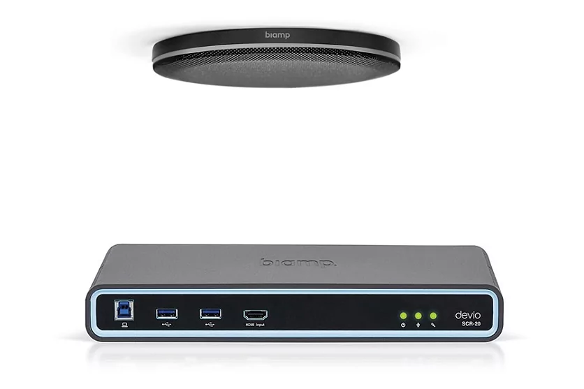Микрофон с аудиопроцессором Biamp DevioSCR-20CX(BLACK) Микрофон с аудиопроцессором Biamp DevioSCR-20CX(BLACK)