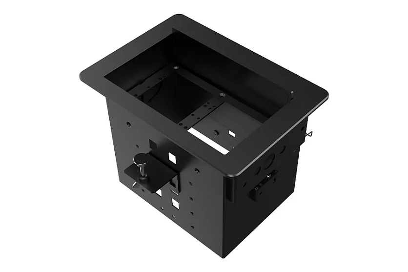 Прямоугольный металлический корпус Wize Pro WRTS-06BOX-B Прямоугольный металлический корпус Wize Pro WRTS-06BOX-B