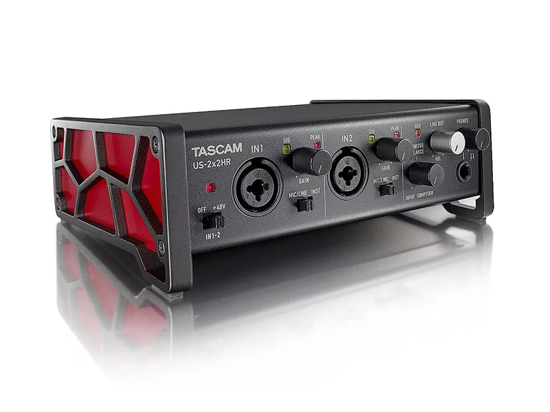 Аудиоинтерфейс USB Tascam US-2x2HR Аудиоинтерфейс USB Tascam US-2x2HR