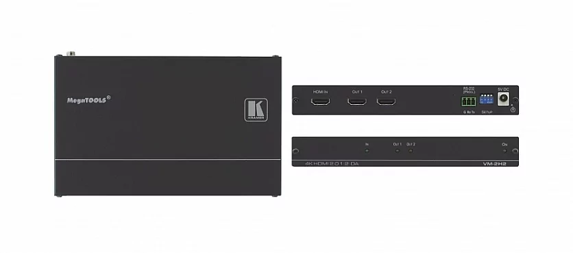 Усилитель-распределитель Kramer Electronics VM-2H2 Усилитель-распределитель Kramer Electronics VM-2H2