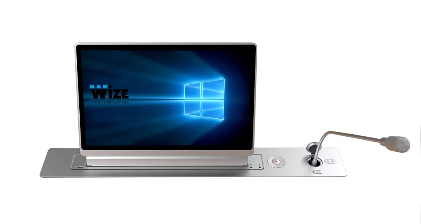 Моторизированный выдвижной монитор Genuis Voice Wize Pro WR-15GV Touch Моторизированный выдвижной монитор Genuis Voice Wize Pro WR-15GV Touch