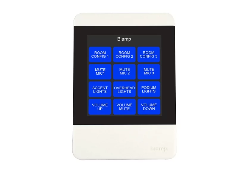 Панель управления Biamp Apprimo TEC-X 2000 Black Панель управления Biamp Apprimo TEC-X 2000 Black