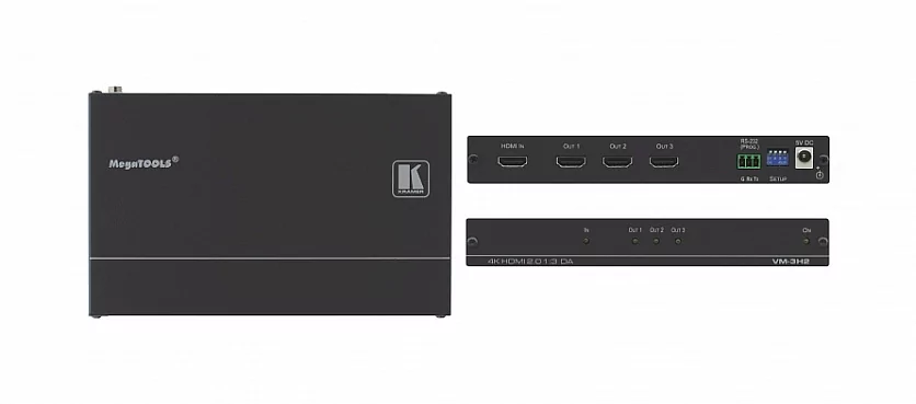 Усилитель-распределитель Kramer Electronics VM-3H2 Усилитель-распределитель Kramer Electronics VM-3H2